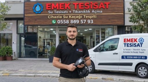 Emek Tesisat - Tesisatçı Su Kaçağı Bulma Gider Açma Su Tesisatçısı Su Kaçağı Tespiti Tıkanıklık Açma Kombi Petek Temizleme